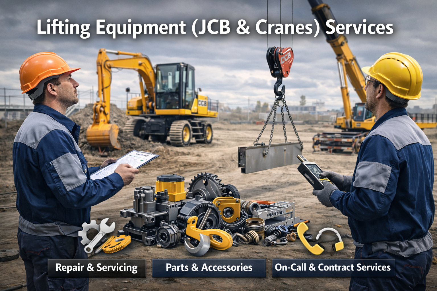 service-1 lifting equipment (jcb & cranes) services in lahore, pakistan